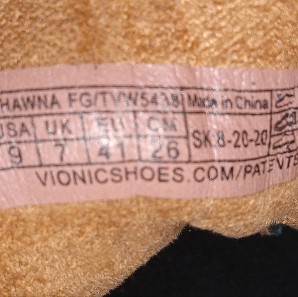 Vionic bllack Leather High-Top Sneakers - Picture 9 of 11